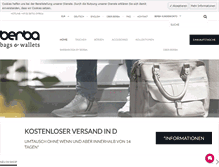 Tablet Screenshot of berba-shop.com